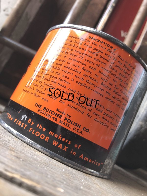 画像3: Vintage Wax Can Butgher's Boston Polish (R444)