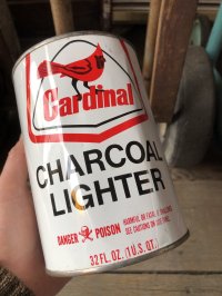 Vintage Cardinal Charcoal Lighter Can (R446)