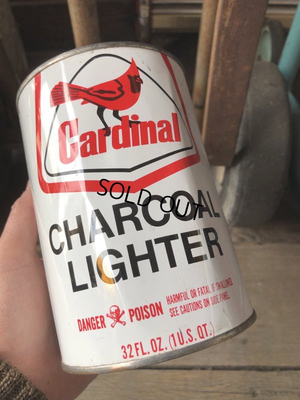 画像1: Vintage Cardinal Charcoal Lighter Can (R446)