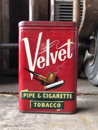 Vintage Can  Pipe & Cigarette Tobacco Velvet (R442)
