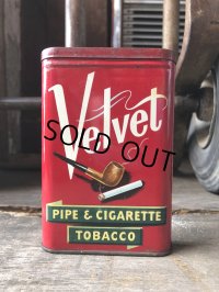 Vintage Can  Pipe & Cigarette Tobacco Velvet (R442)