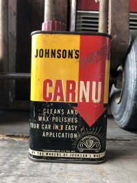 Vintage Wax Can Johnson's CARNU (M416) 