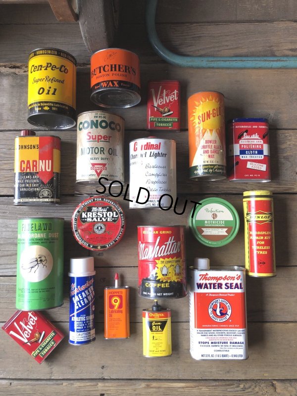 画像9: Vintage Wax Can Johnson's CARNU (R448) 