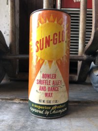 Vintage Can SUN GLO WAX (R434)