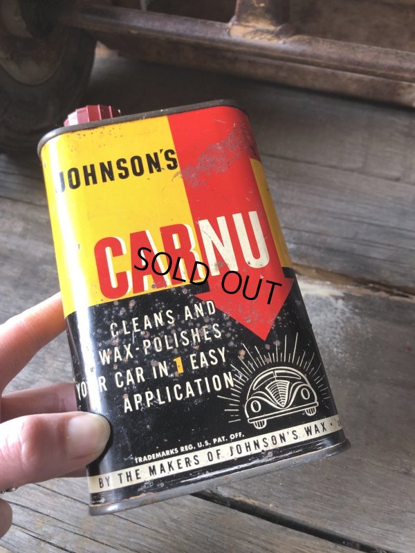 画像7: Vintage Wax Can Johnson's CARNU (R448) 