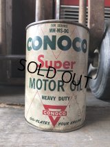 Vintage Oli Can CONOCO Super Motor Oil (M417) 