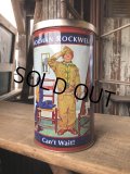 Advertising Tin Can Norman Rockwell Can't Wait!  (R418)