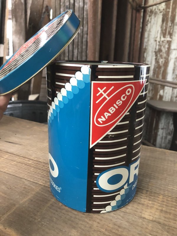 画像5: Vintage Advertising Tin Can Nabisco OREO Chocolate Sandwich Cookies (R431)