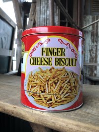 Advertising Tin Can Finger Cheese Biscuit (R422)