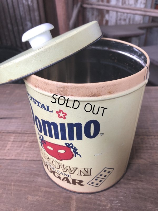 画像6: Advertising Tin Can Crystal Domino Brown Sugar (R420)