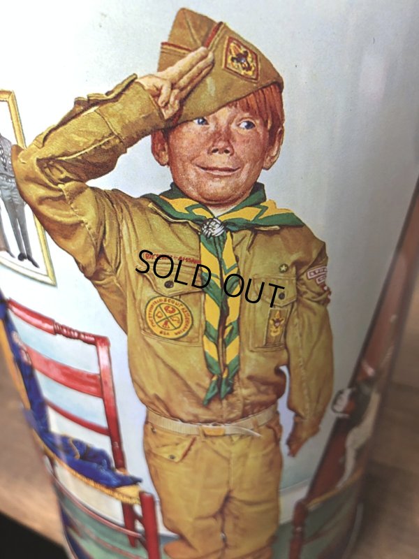 画像8: Advertising Tin Can Norman Rockwell Can't Wait!  (R418)