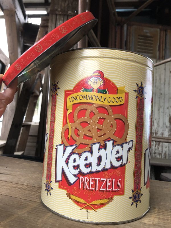 画像5: Advertising Tin Can Keebler Pretzels (R425)