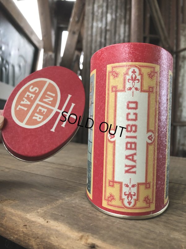 画像5: Advertising Tin Can Nabisco Saltina Biscuit (R430)