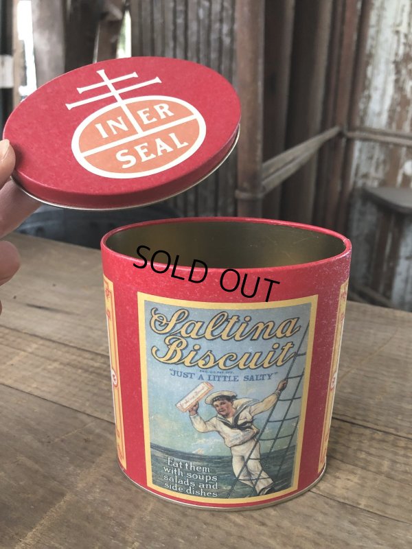 画像4: Advertising Tin Can Nabisco Saltina Biscuit (R430)