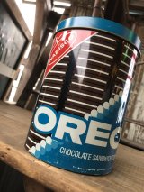 Vintage Advertising Tin Can Nabisco OREO Chocolate Sandwich Cookies (R431)