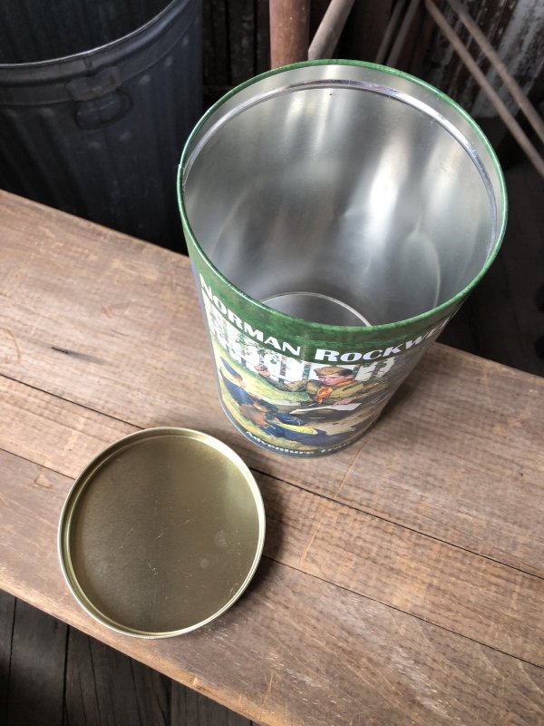 画像3: Advertising Tin Can Norman Rockwell Adventure Trail (R419)