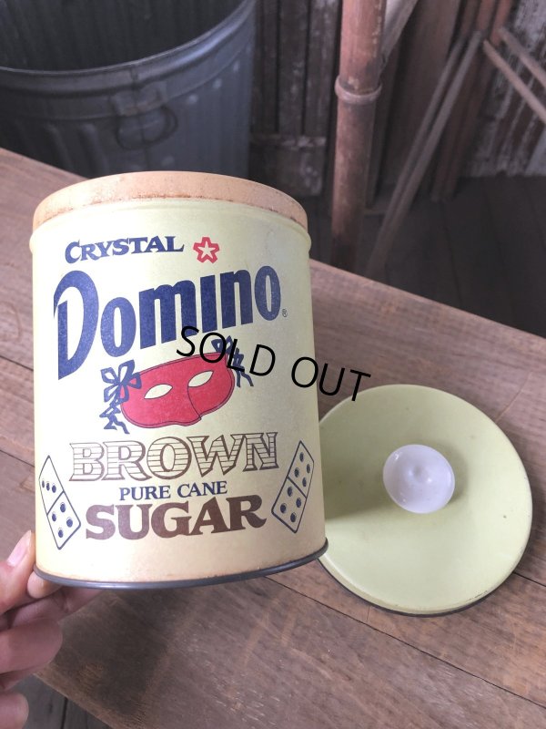 画像8: Advertising Tin Can Crystal Domino Brown Sugar (R420)