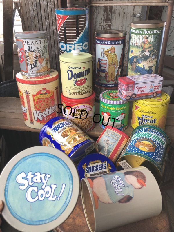 画像10: Advertising Tin Can Norman Rockwell Can't Wait!  (R418)