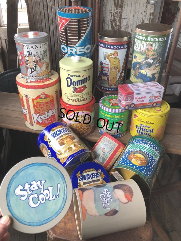 画像9: Advertising Tin Can Keebler Pretzels (R425)