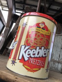 Advertising Tin Can Keebler Pretzels (R425)