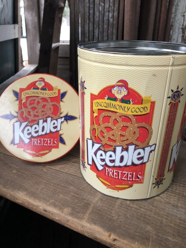 画像4: Advertising Tin Can Keebler Pretzels (R425)