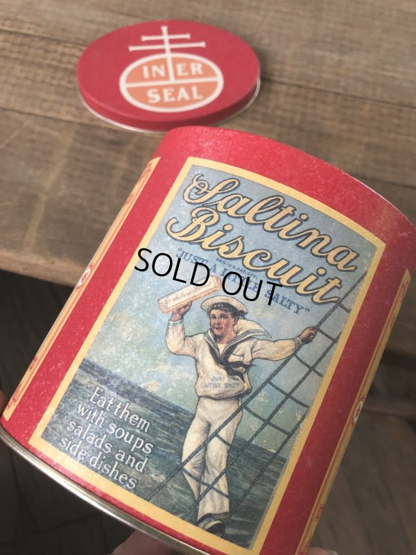 画像7: Advertising Tin Can Nabisco Saltina Biscuit (R430)