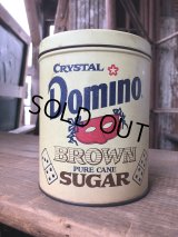 Advertising Tin Can Crystal Domino Brown Sugar (R420)