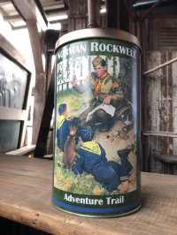 Advertising Tin Can Norman Rockwell Adventure Trail (R419)