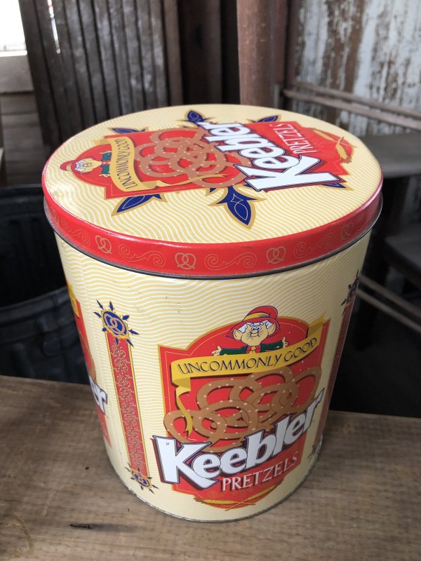 画像3: Advertising Tin Can Keebler Pretzels (R425)