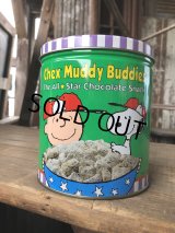 Advertising Tin Can Snoopy Chex Muddy Buddies (R421)