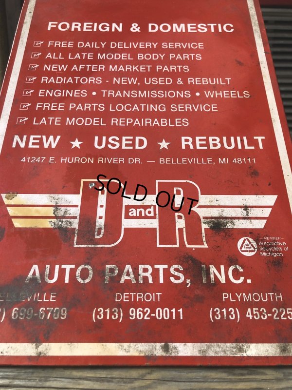 画像6: Vintage D and R Auto Parts Inc Clipboard (R434)