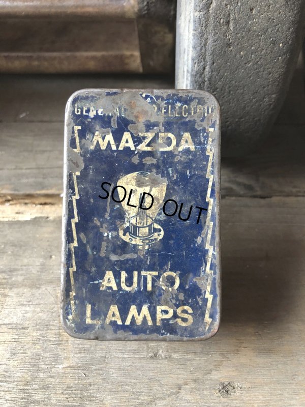 画像1: Vintage Mazda Auto Lamp General Electric GE Tin (R432)