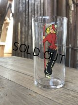 50s Vintage Pinup Girl Nude Glass (R439)