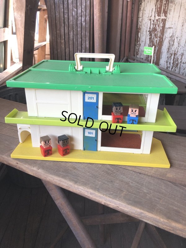 画像20: 70s Vintage Playskool The Familiar Places Holiday Inn Playset (R440)