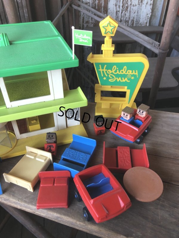 画像22: 70s Vintage Playskool The Familiar Places Holiday Inn Playset (R440)