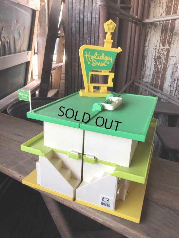 画像13: 70s Vintage Playskool The Familiar Places Holiday Inn Playset (R440)