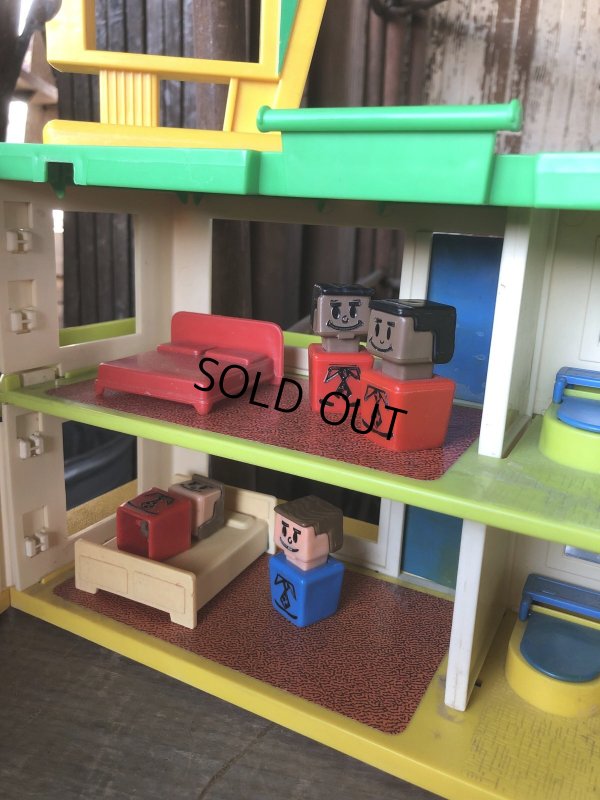 画像6: 70s Vintage Playskool The Familiar Places Holiday Inn Playset (R440)