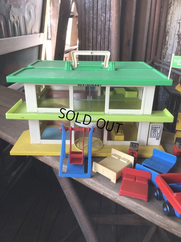 画像21: 70s Vintage Playskool The Familiar Places Holiday Inn Playset (R440)