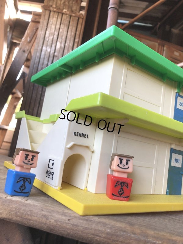 画像19: 70s Vintage Playskool The Familiar Places Holiday Inn Playset (R440)