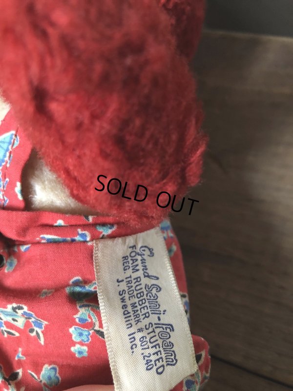 画像3: 50s Vintage Gund Rubber Face Doll Walt Disney Thumper Red (R449)