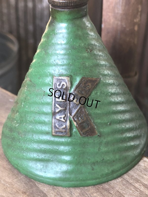 画像11: Antique England Kaye's Handy Thumb Oiler Can (R452)