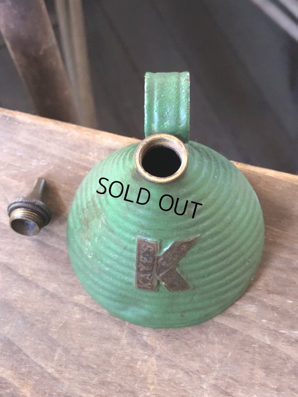 画像10: Antique England Kaye's Handy Thumb Oiler Can (R452)