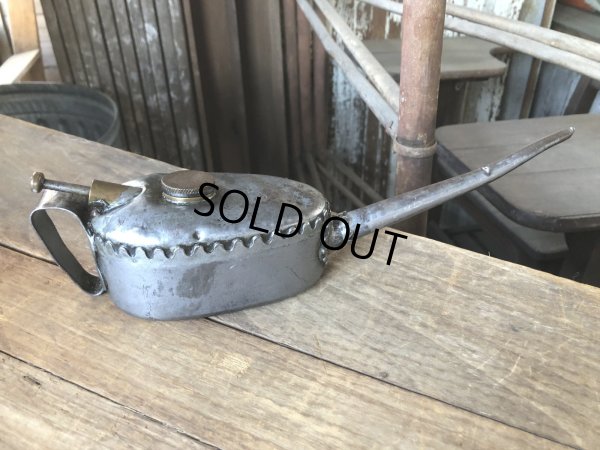 画像7: 20s〜 Antique England Kaye's Oil Can Pump Oiler (R454)