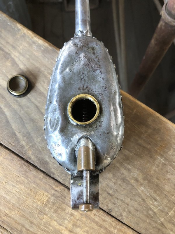 画像16: 20s〜 Antique England Kaye's Oil Can Pump Oiler (R454)