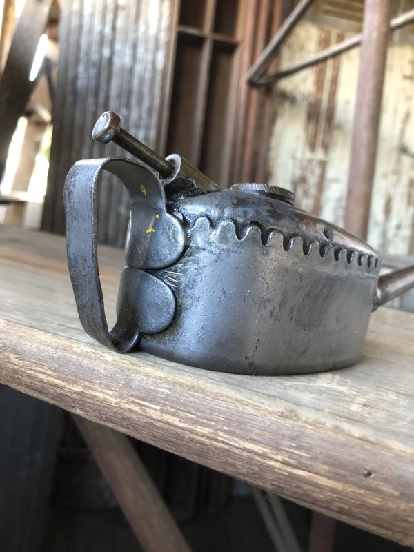 画像13: 20s〜 Antique England Kaye's Oil Can Pump Oiler (R454)