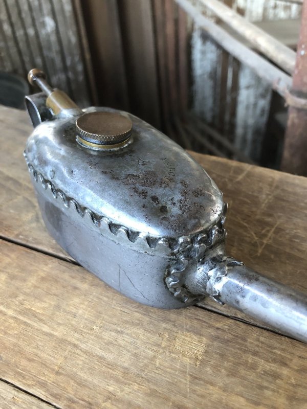 画像8: 20s〜 Antique England Kaye's Oil Can Pump Oiler (R454)