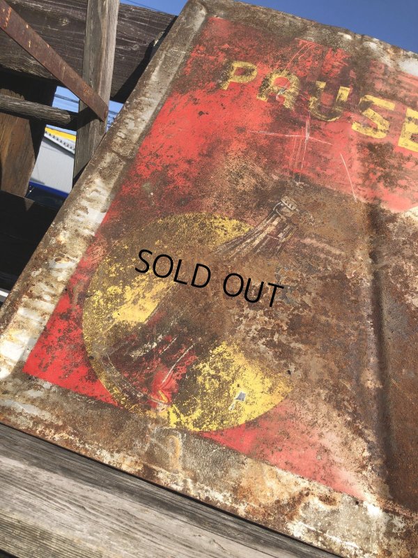 画像4: 40s Advertising Pause...Drink Coca Cola Store Display Tin Sign (R455)