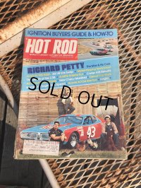 70s Vintage Car Magazine Hot Rod 1975 (B470)