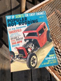 60s Vintage Car Magazine Popular Hot Rodding 1963 (B466)