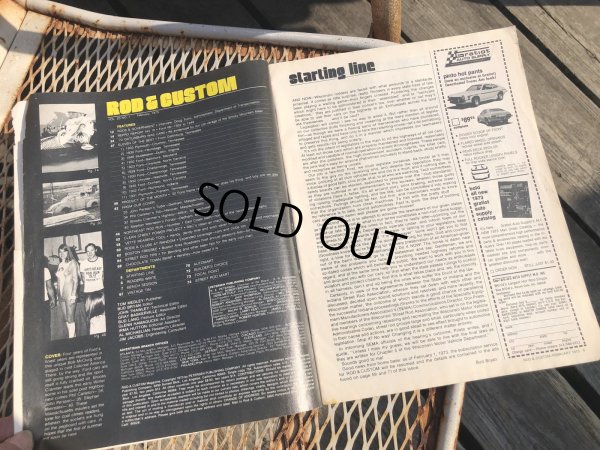 画像2: 70s Vintage Car Magazine ROD & Custom 1973 (B463)